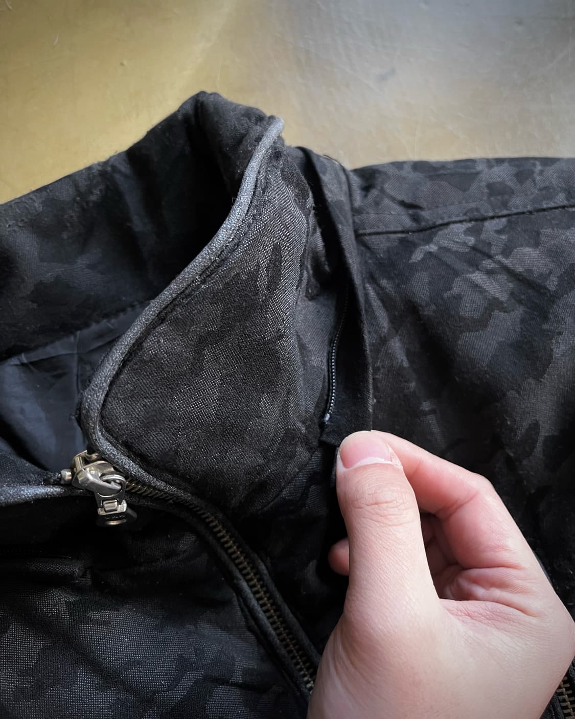 AZUL by MOUSSY Black Camo Padding Jumper 상품이미지6