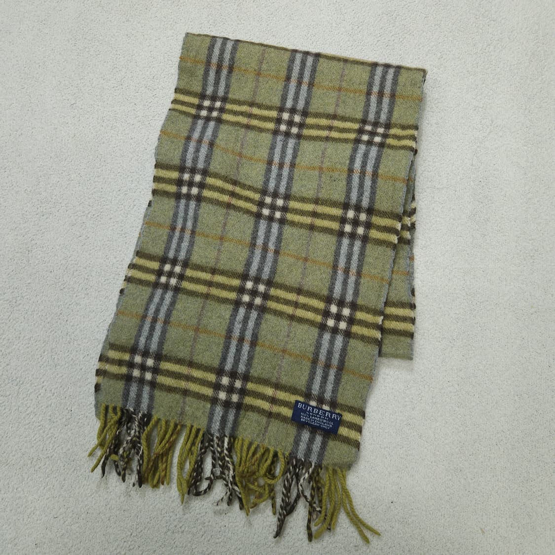 정품 버버리 램스울 머플러 상품이미지1