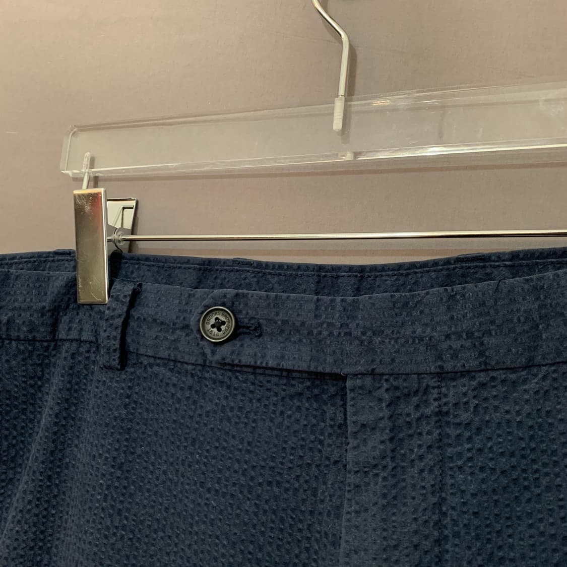 40인치 브룩스브라더스 밀라노핏 빅사이즈 시어서커 팬츠 바지 상품이미지3