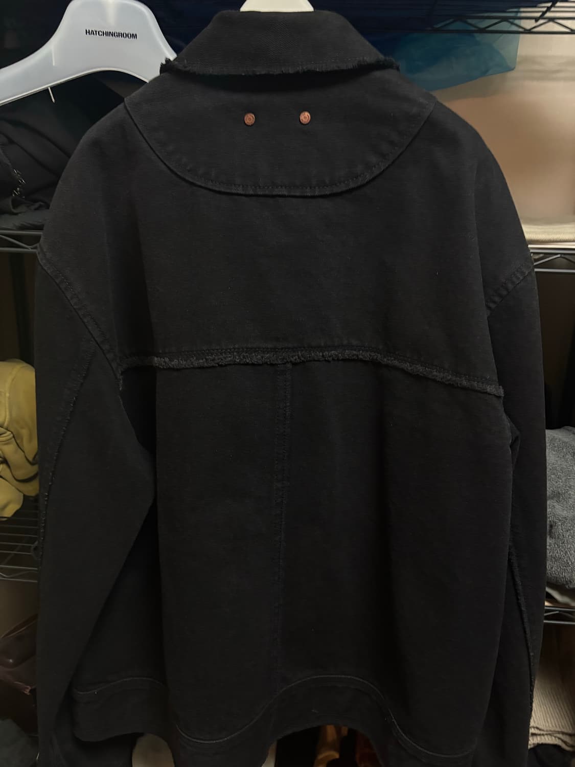 앤더슨벨 매트로우컷 데님 자켓 L사이즈 상품이미지10