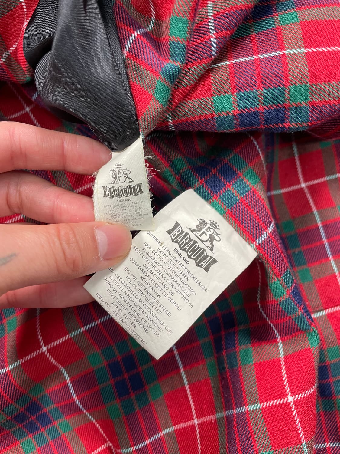 바라쿠타 G9 해링턴 블루종 자켓 상품이미지8