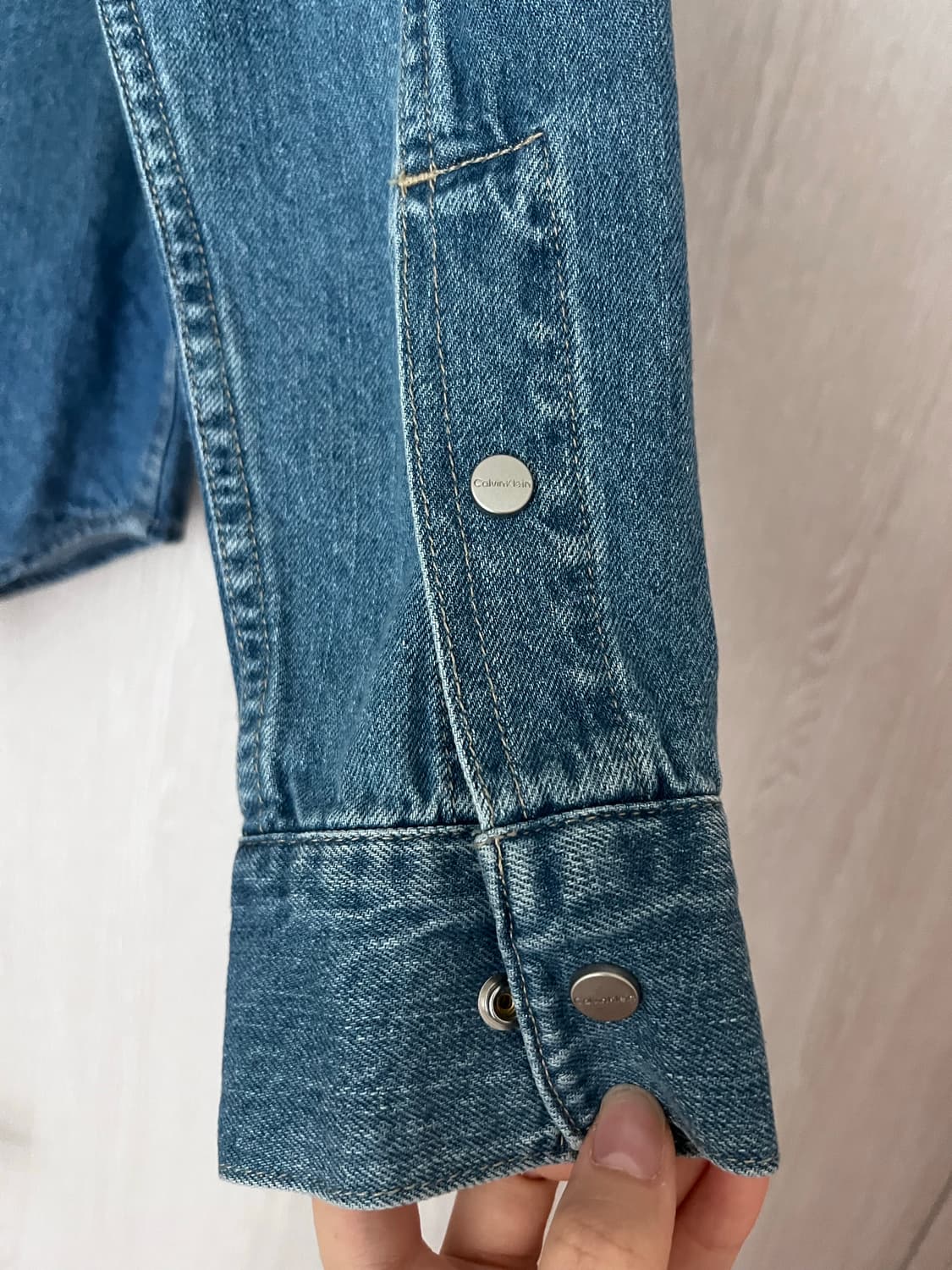 캘빈클라인 데님 셔츠 M 상품이미지4