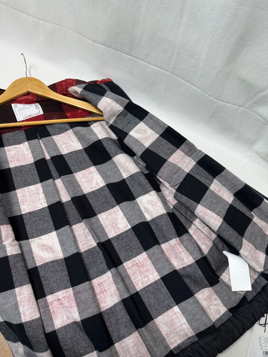 사카이 에릭 헤이즈 체크 블루종 자켓 상품이미지7