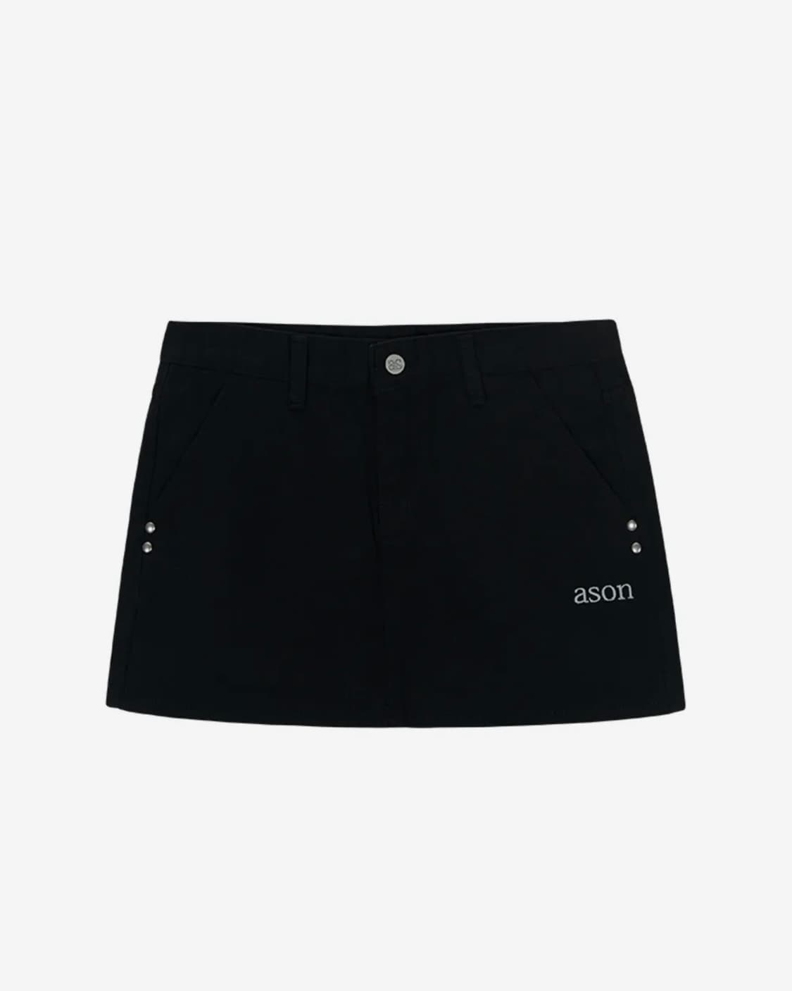 POG SKIRT / BLACK 상품이미지2