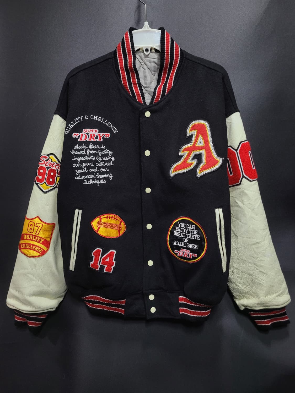 Superdry 슈퍼드라이  빈티지 아카이브 바시티 스타디움 자켓  상품이미지1