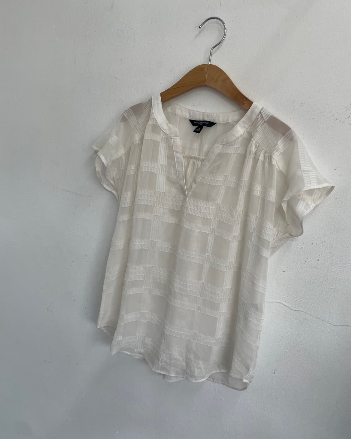 Square pattern blouse 상품이미지2