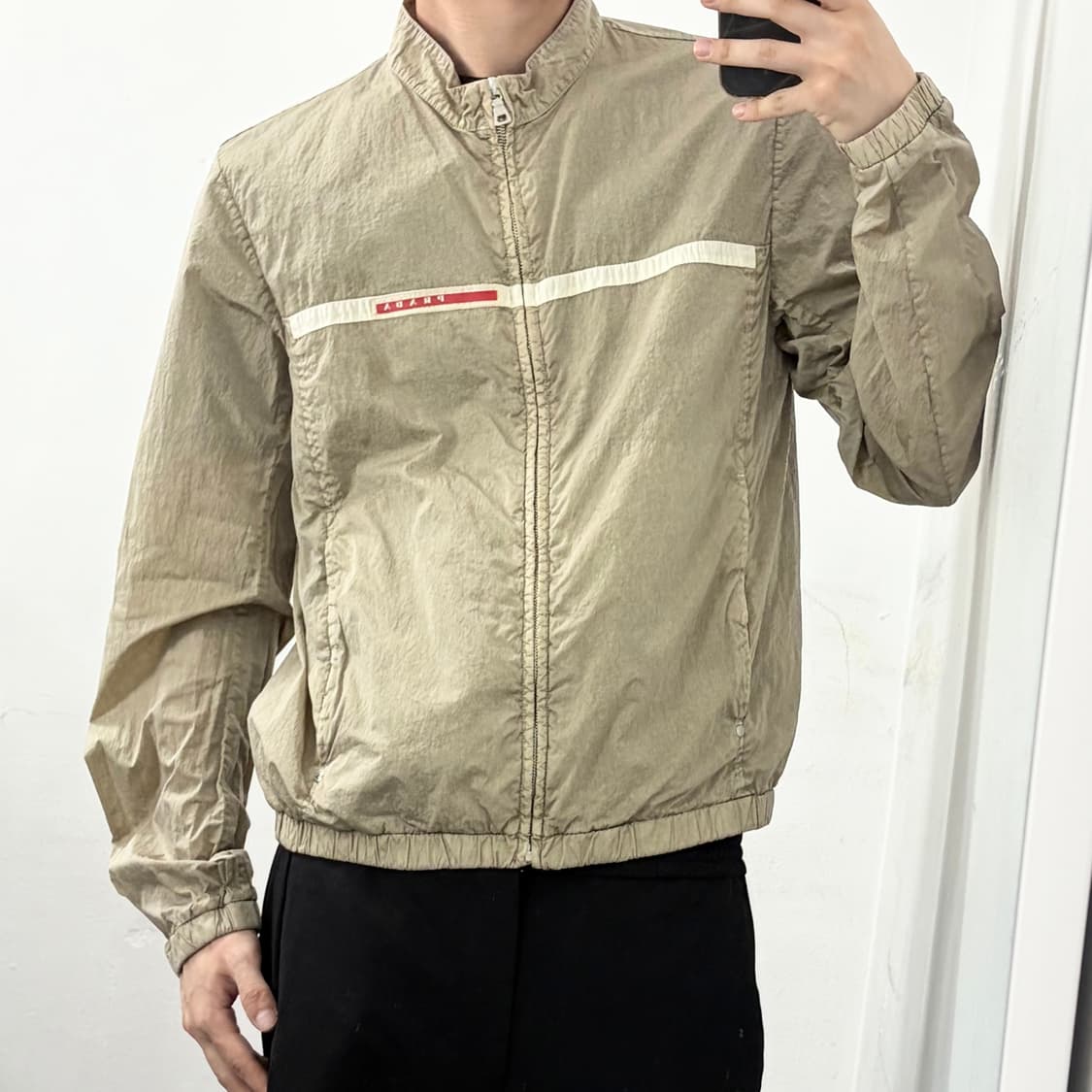 프라다 07SS 리네아 로사 나일론 자켓 상품이미지3