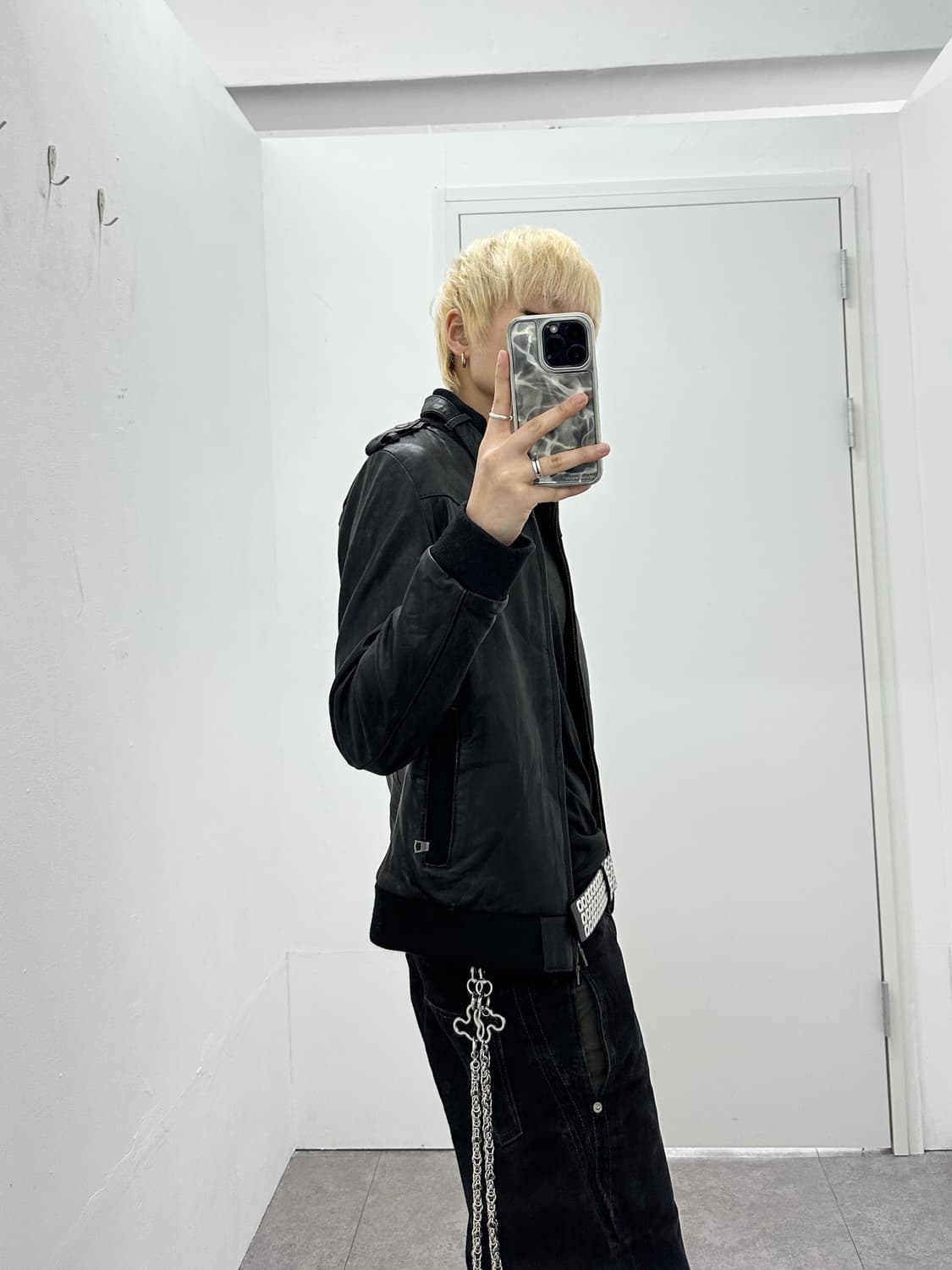 Jpn sheepskin leather 2way jacket 상품이미지3