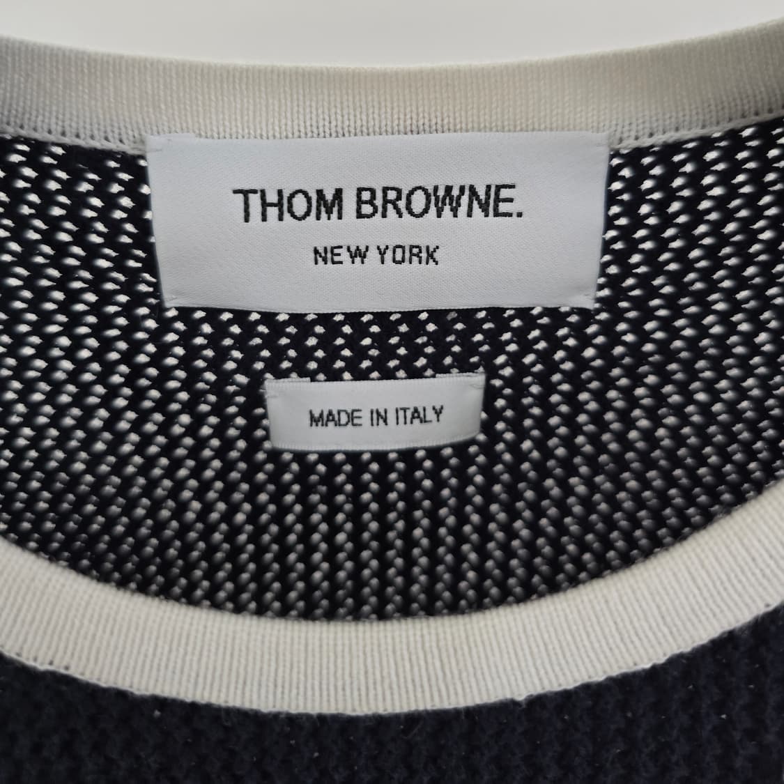 톰브라운 헥터 여성 반팔 니트 36사이즈 판매 상품이미지2