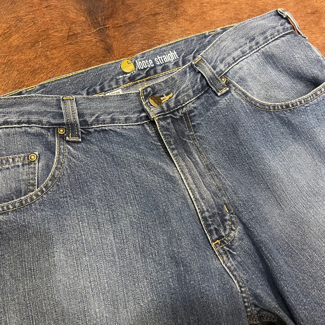 빈티지 칼하트 USA 데님 팬츠 상품이미지6