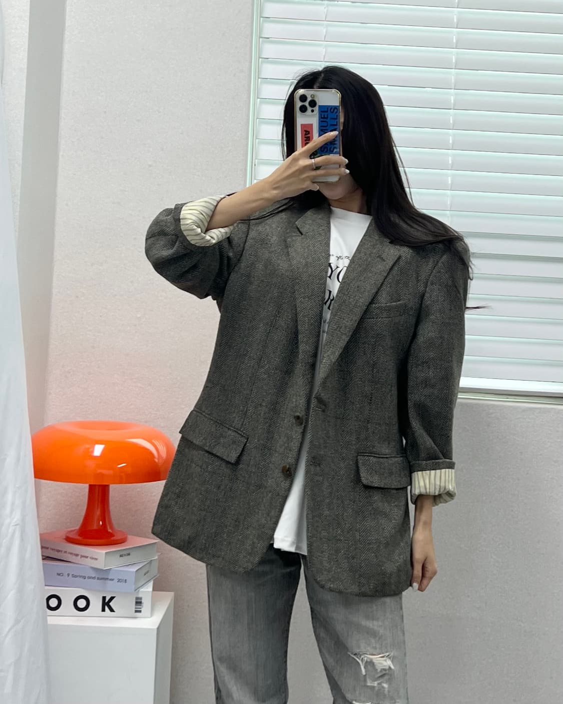 (M)아쿠아스큐텀 울 블레이져-M1380 상품이미지8