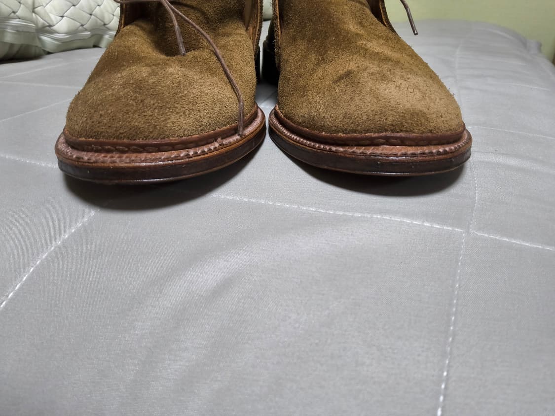 (새상품) 알든 1493 스너프 스웨이드 언라인드 처카 부츠 10.5e 상품이미지9