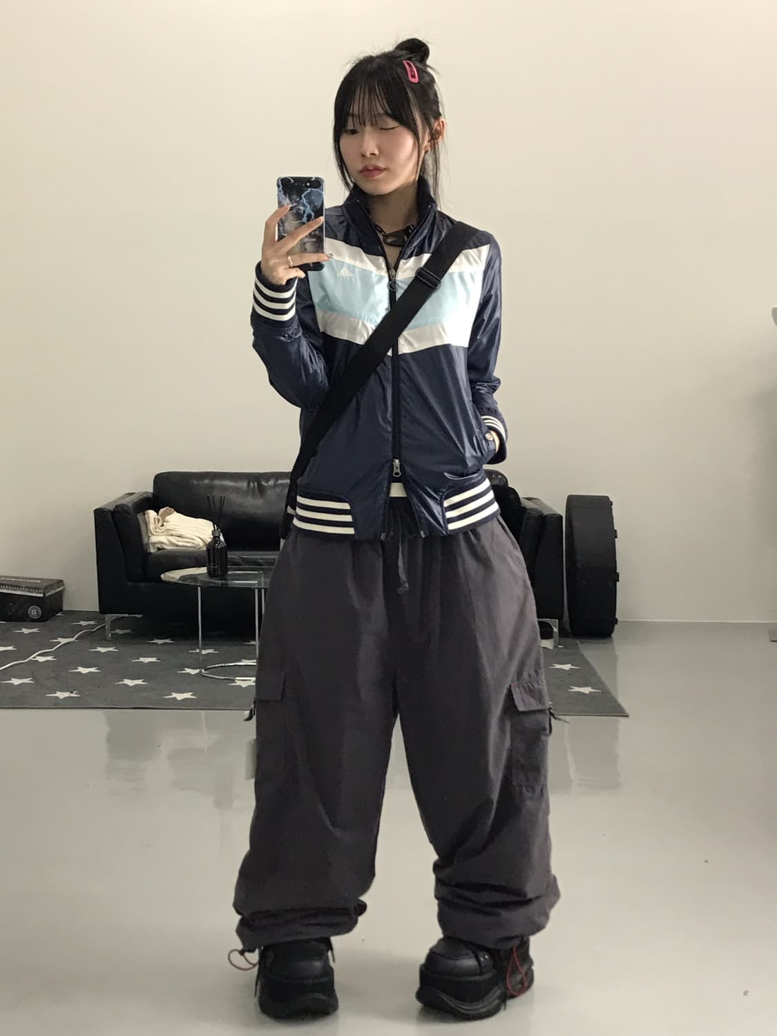 Adidas Y2k Blue zip up 상품이미지2