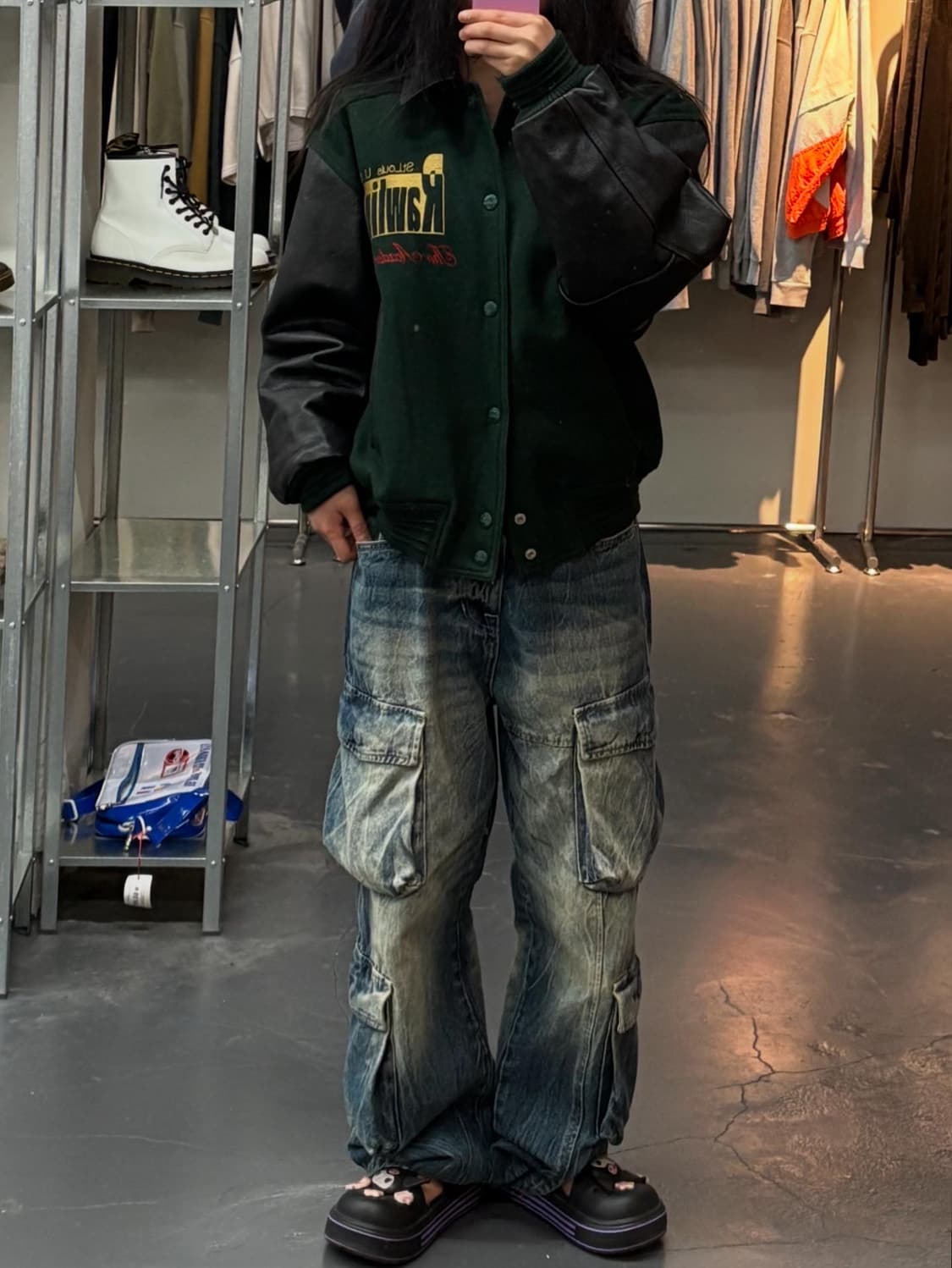 빈티지 롤링스 바시티재킷 A1513 상품이미지1