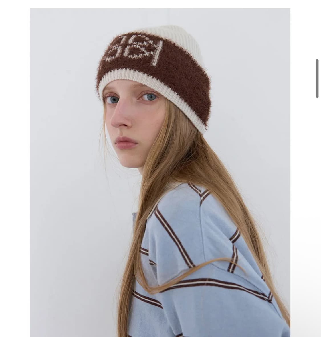 Kijun 기준 Emblem Knit Beanie UNISEX 상품이미지2
