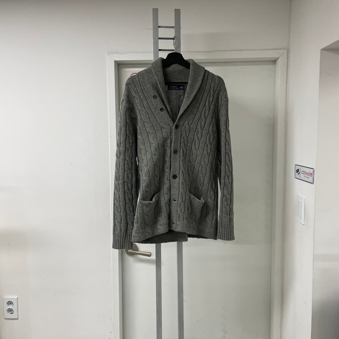 폴로 랄프로렌 숄카라 가디건 M 상품이미지1