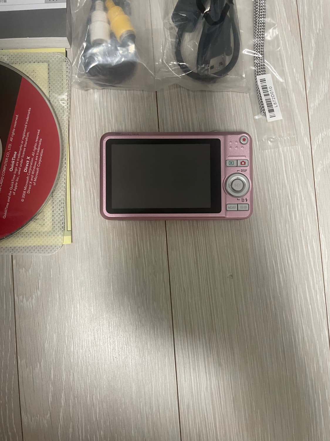 카시오 엑슬림 casio ex-z80 베이비핑크 상품이미지3