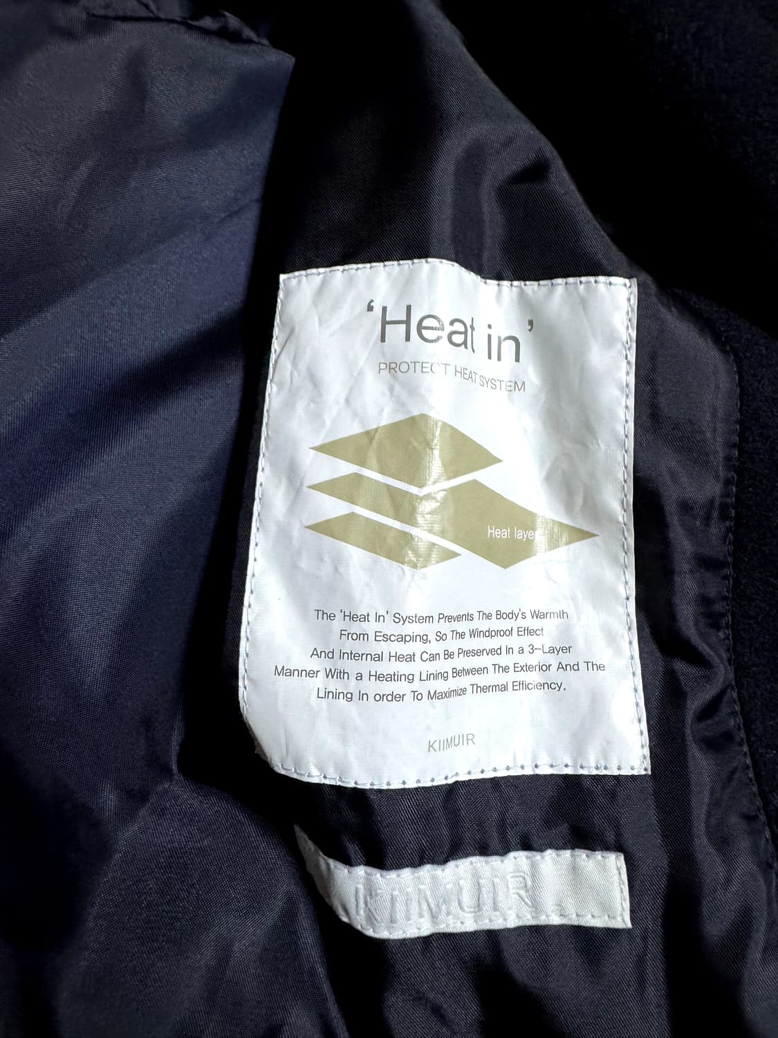 KIIMUIR 남성 발마칸 코트 xl사이즈 상품이미지2