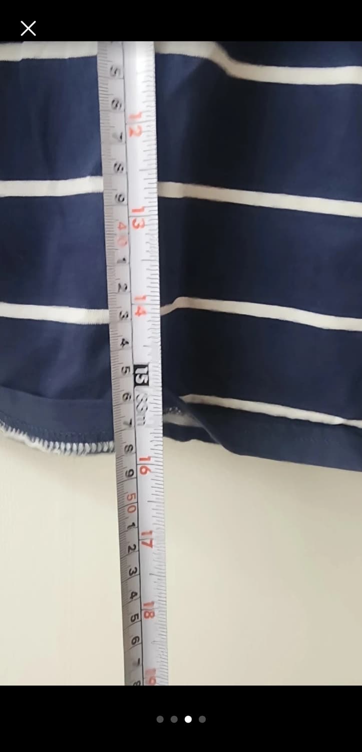 폴로 랄프로렌 네이비 스트라이프 160 상품이미지4