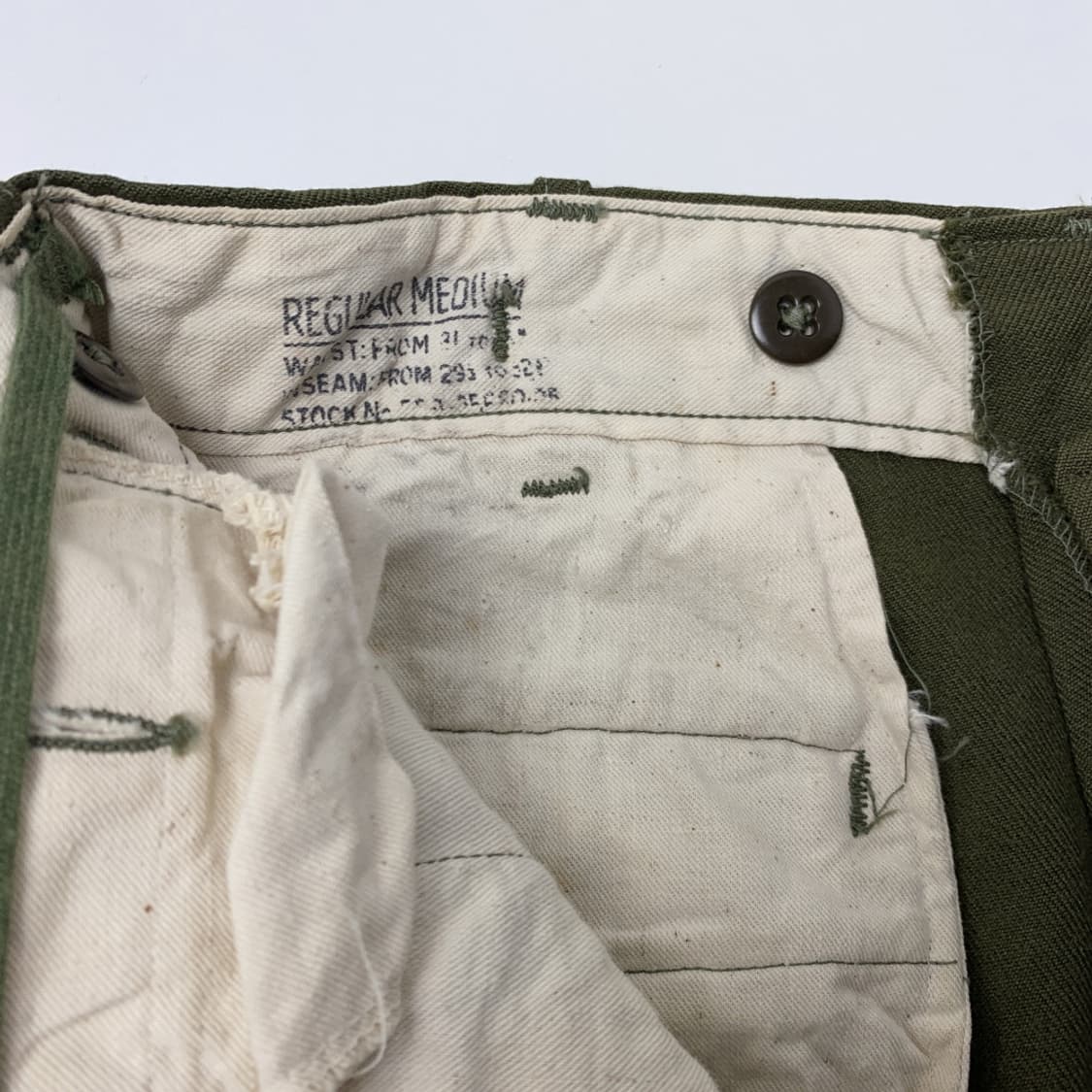 [M/정품] Amry 미군 아미 50s M51 남성 울팬츠 상품이미지5