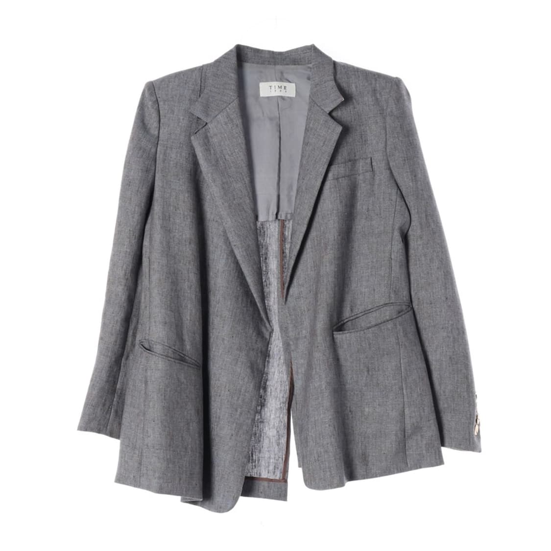 TIME 1993 린넨 싱글 자켓 상품이미지1