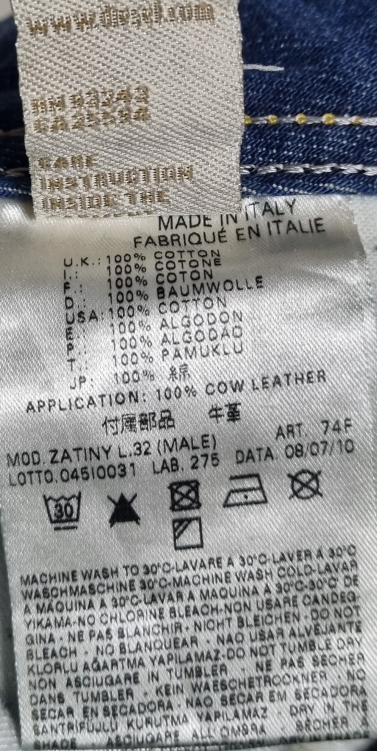 31) 디젤 ZATINY 자티니 청바지 데님팬츠 상품이미지4