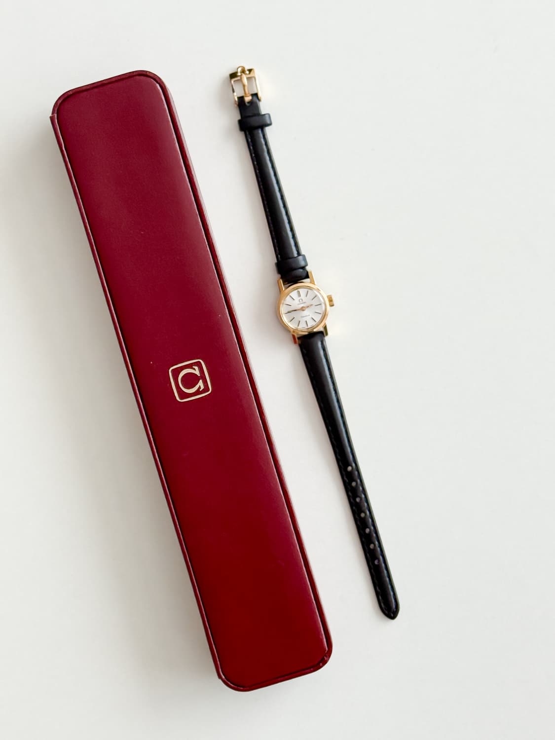 오메가 라운드 수동 시계 상품이미지10