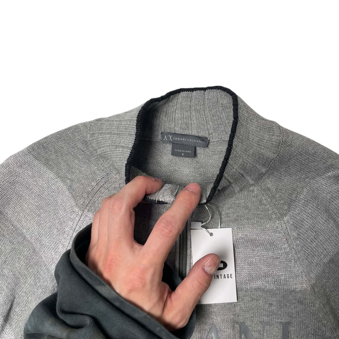 Armani exchange 스트라이프 집업 자켓 상품이미지6