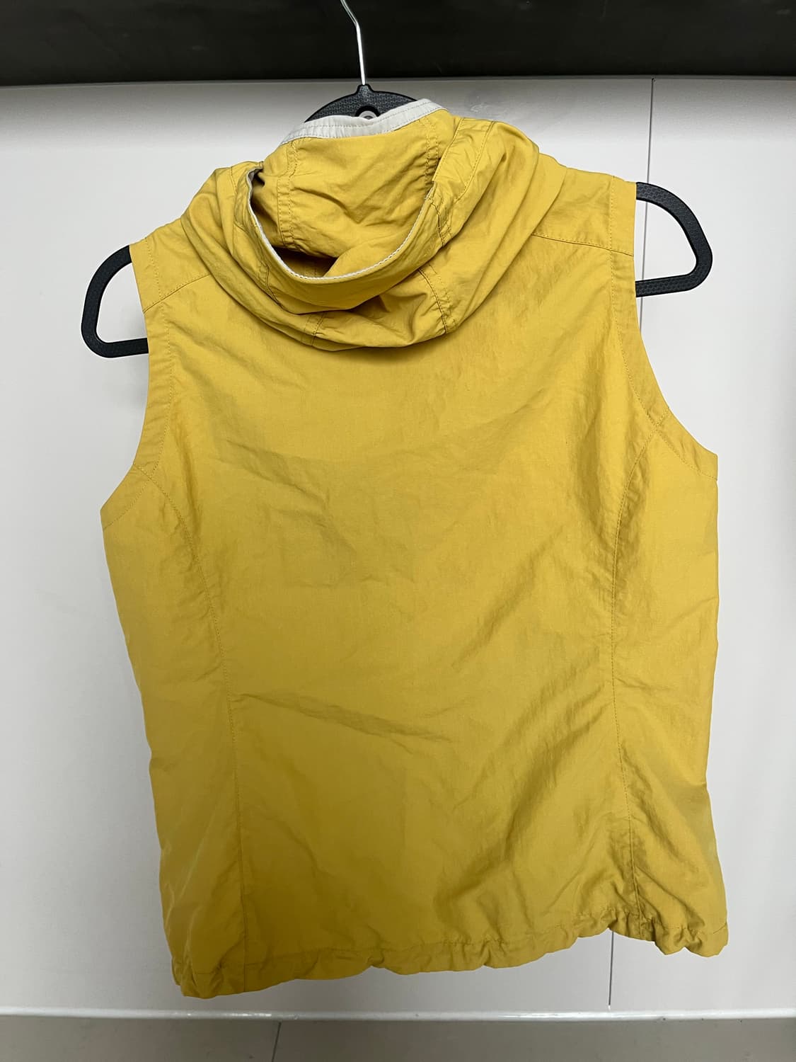 몽벨 바람막이 조끼 옐로우 상품이미지3