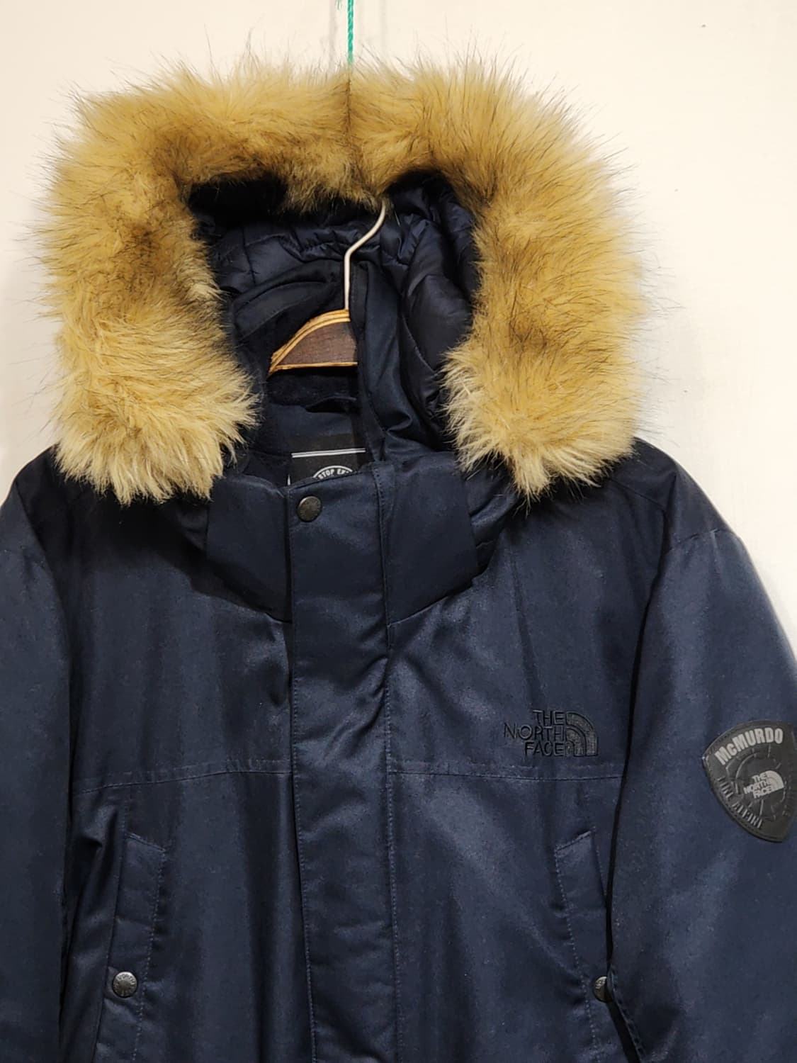 (L) 노스페이스 맥머도 패딩점퍼 네이비 오리털 후드 다운자켓  상품이미지2