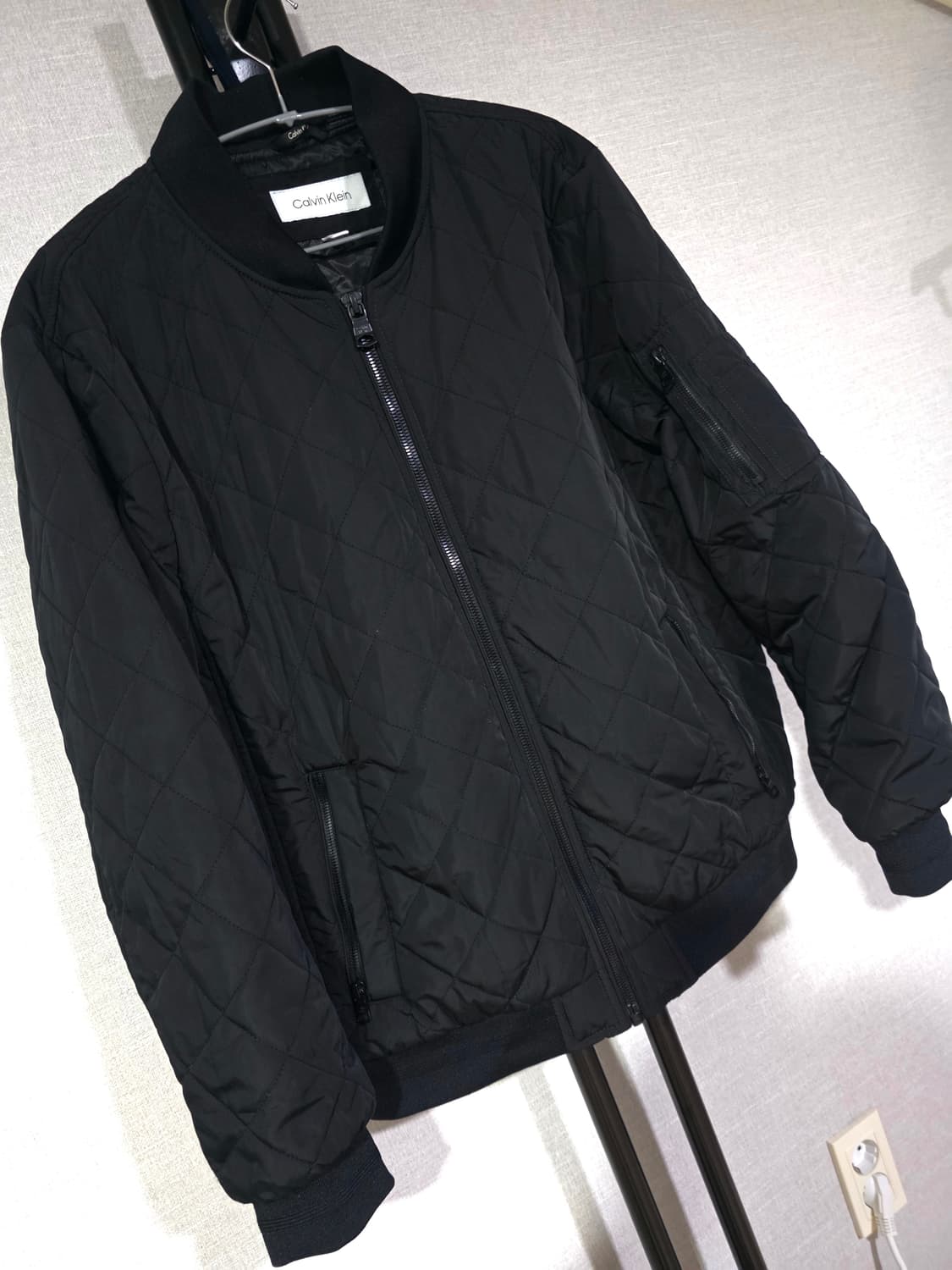 캘빈클라인 남성 퀼팅 봄버 자켓 L 상품이미지4