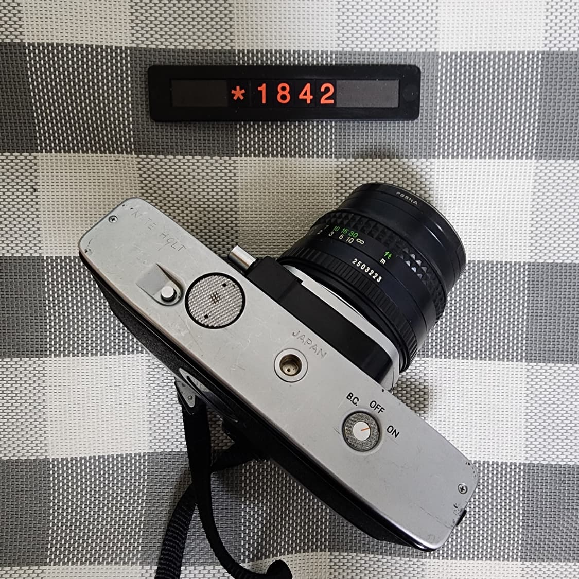 미놀타 sr T 101 필름카메라 1.7 단렌즈 장착 상품이미지5