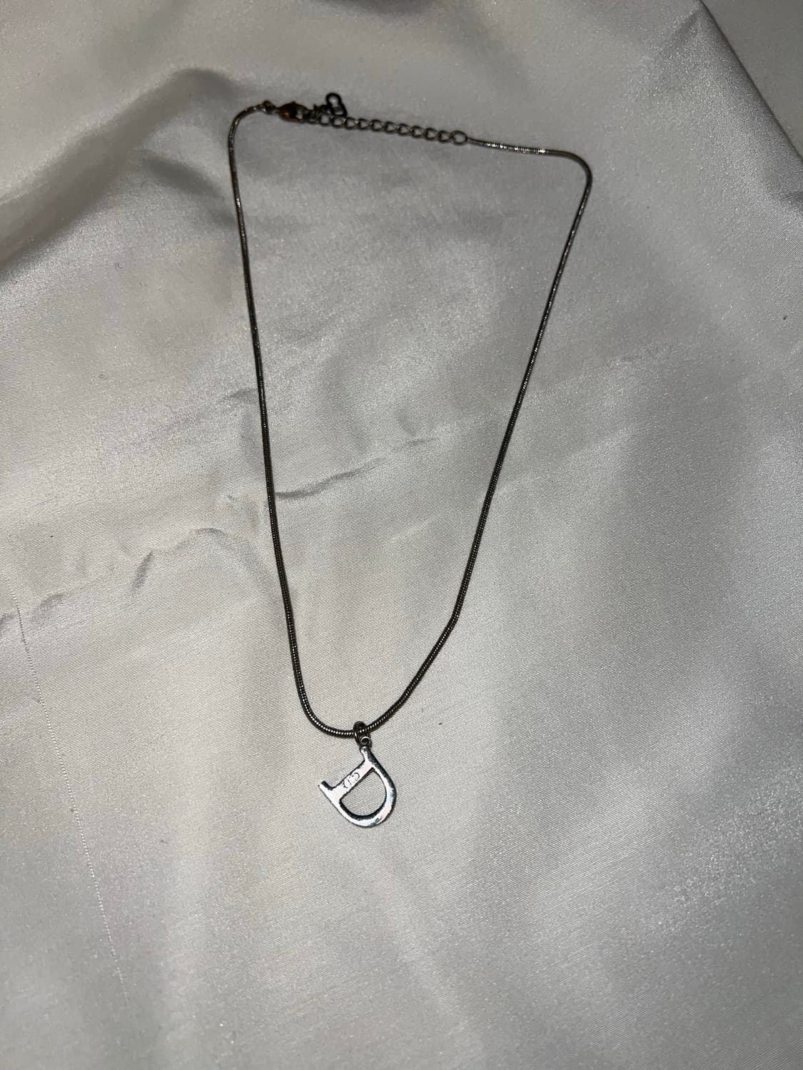 Dior D logo necklace 상품이미지2