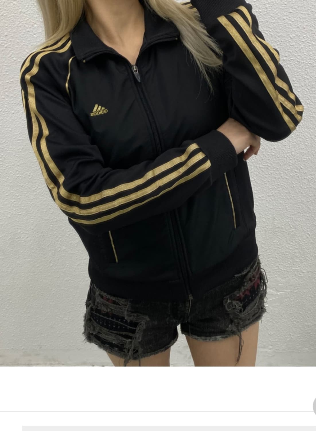 아디다스 검골 트랙탑 져지  85  정사이즈 딱붙핏 상품이미지9