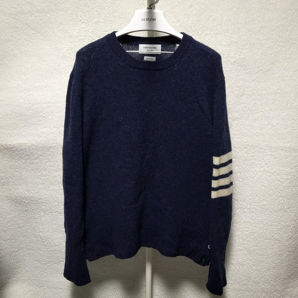 [정품] 4 / 톰브라운 사선완장 셰틀랜드 니트 상품이미지2