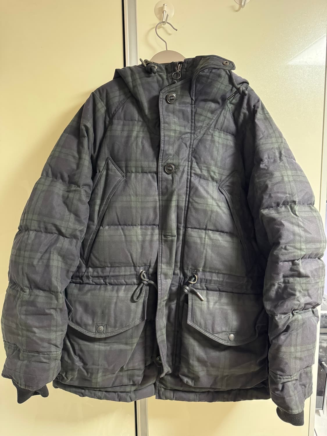 이스트로그 왁스 다운 패딩 점퍼 상품이미지1