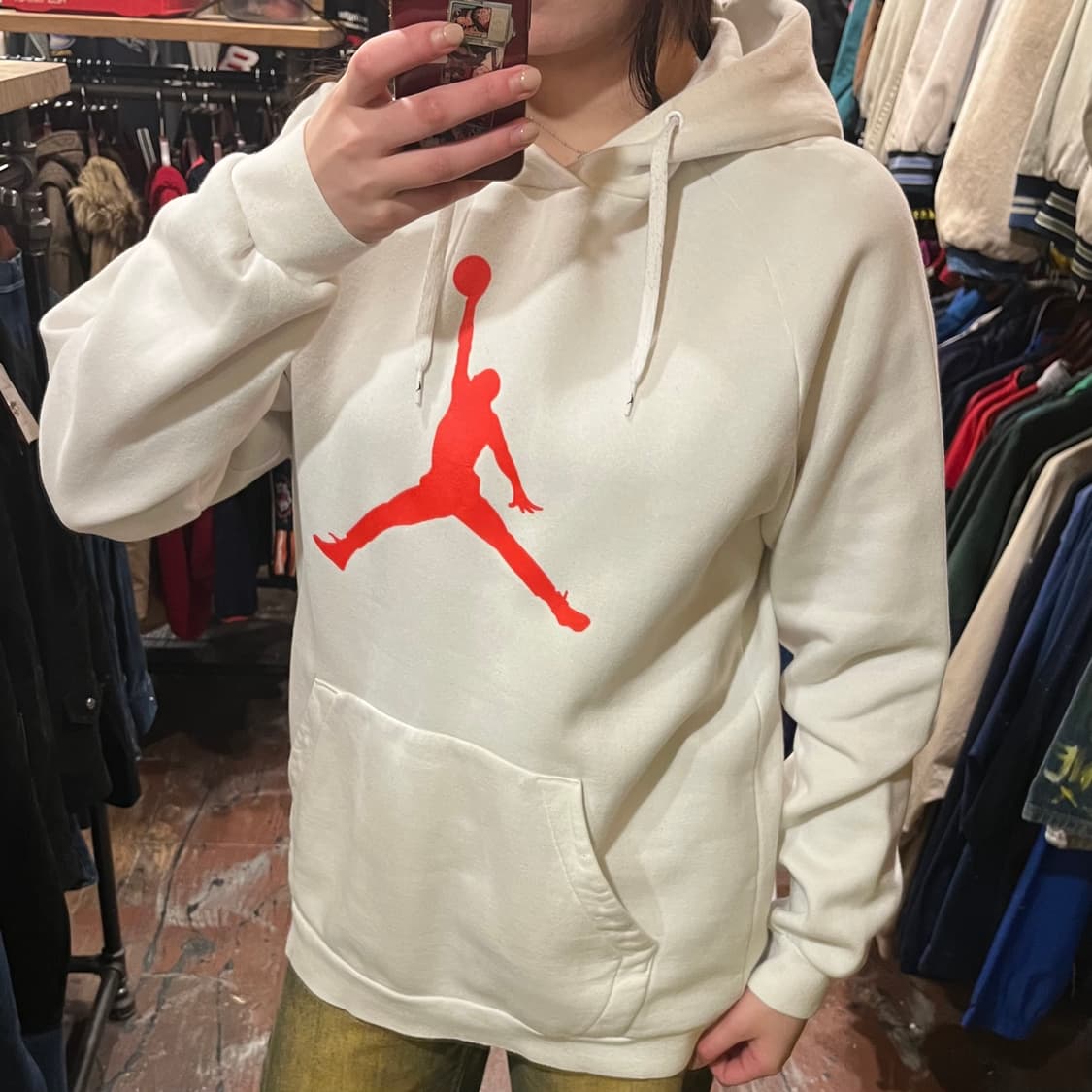 [HI] 조던 후드티 화이트 상품이미지4