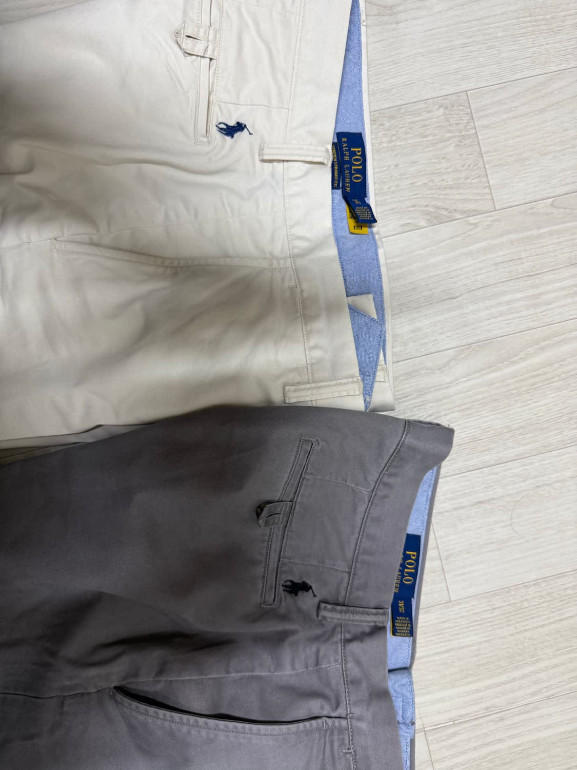 폴로 랄프로렌 스트레이트 핏 워시 스트레치 치노 팬츠 31X32 상품이미지2