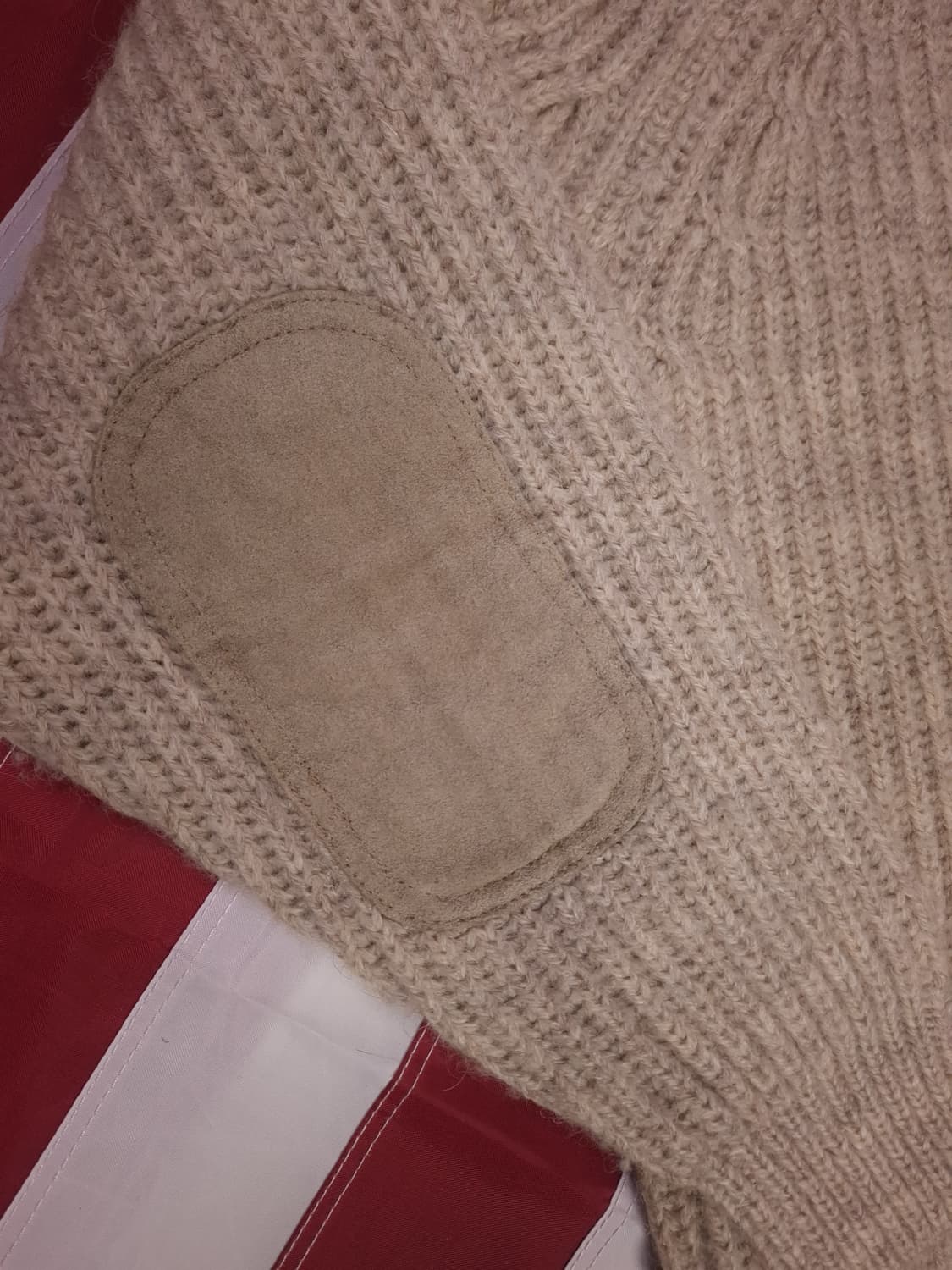 새제품급 90's 오리지날 영국제조 Niffi 울 피션맨 니트 상품이미지8