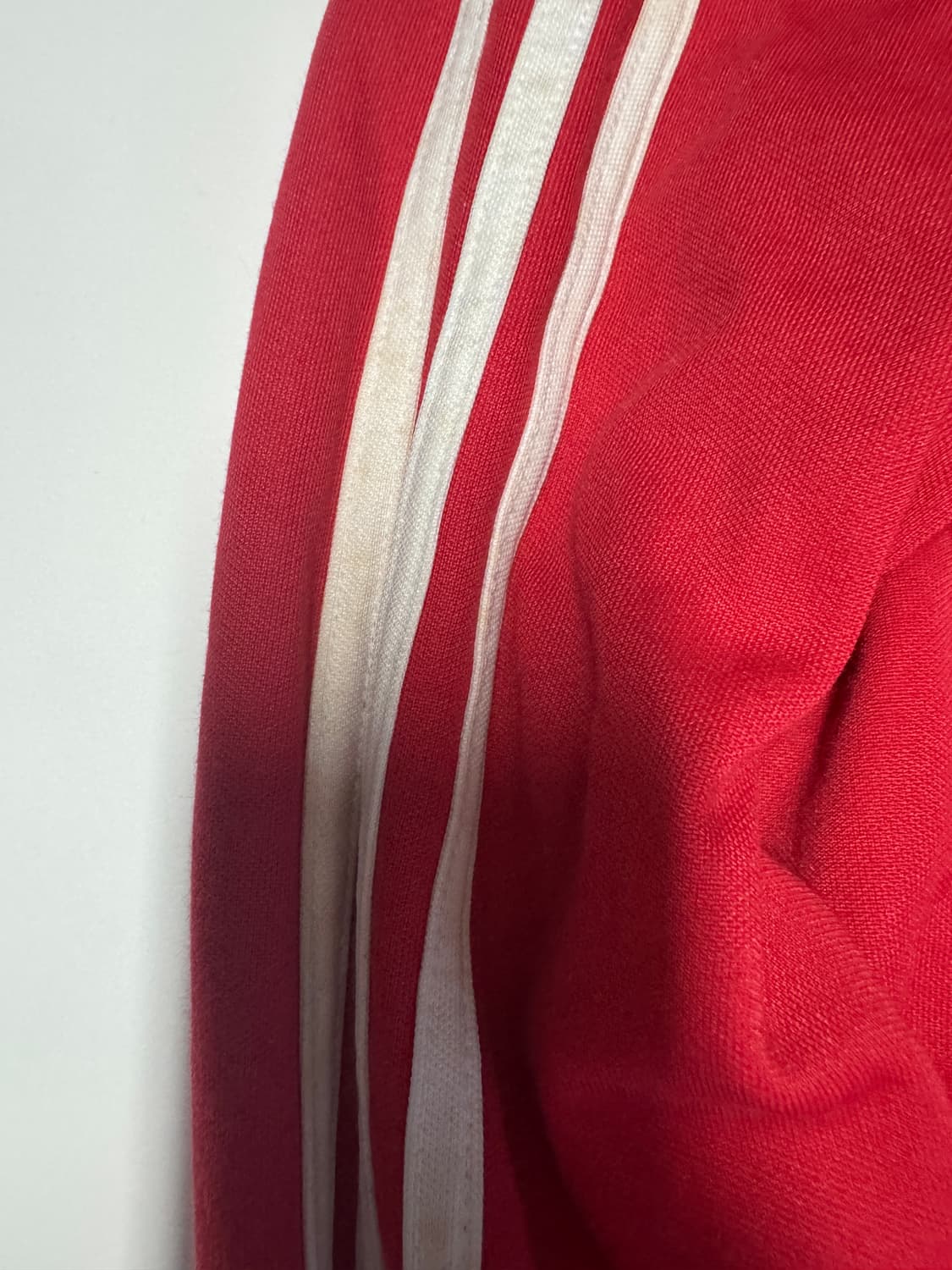 공용 희귀!! 아디다스 레드 유로파 트랙 삼선 져지 S~ M 상품이미지5