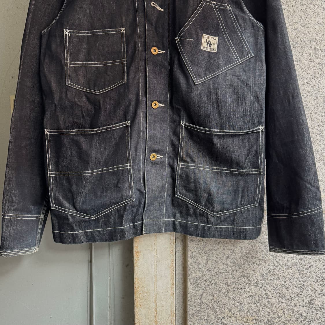 허프 초어 데님 자켓 상품이미지4