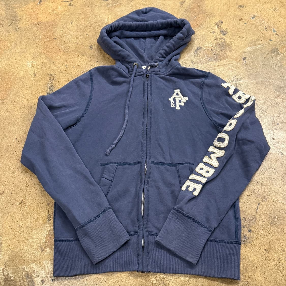 아베크롬비 네이비 후드집업 상품이미지2