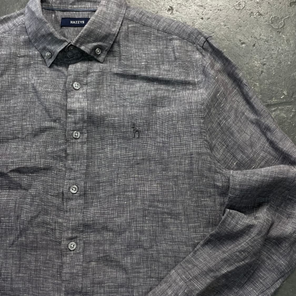 100 헤지스 린넨 셔츠 상품이미지2