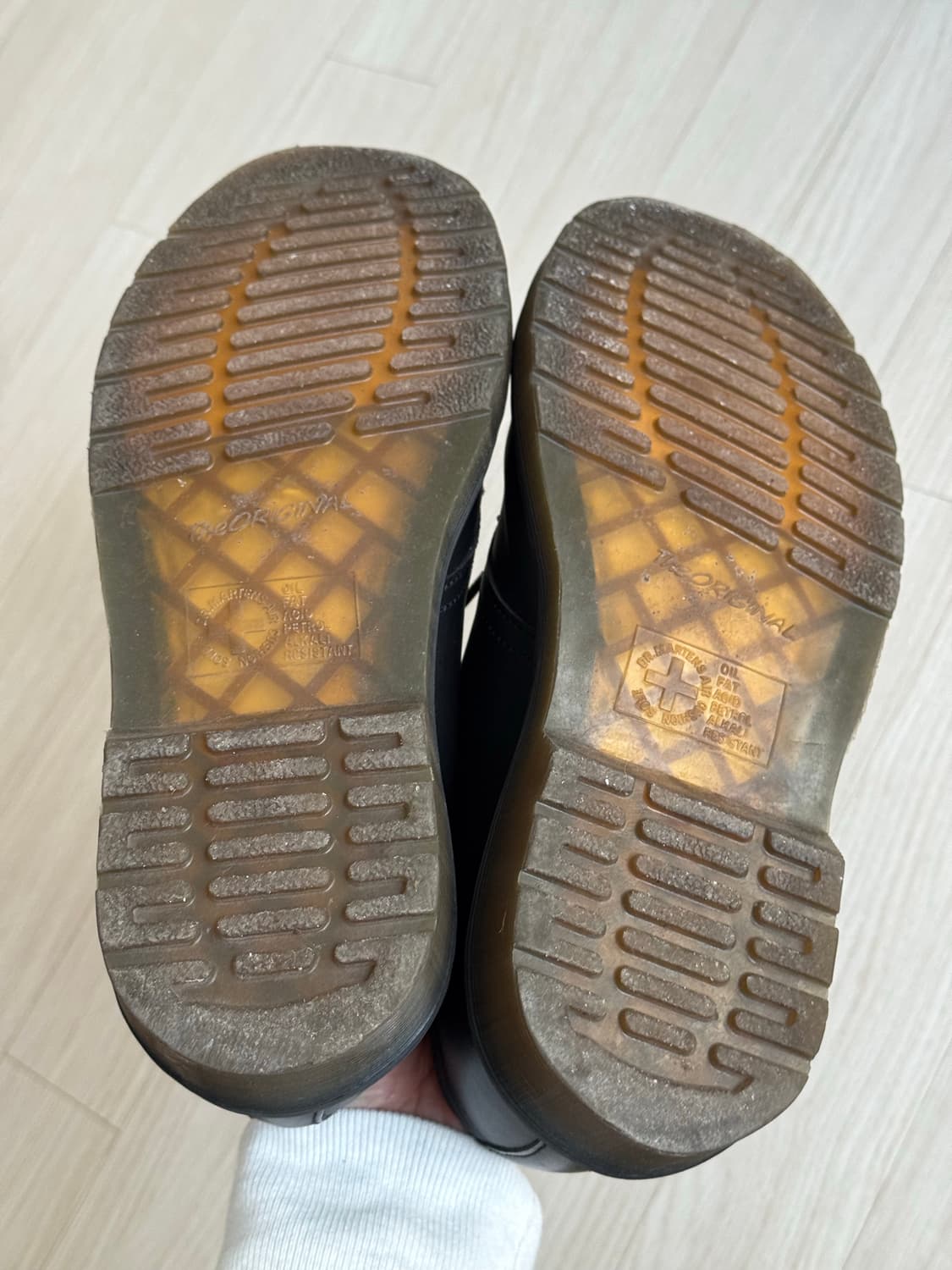 [260] 닥터마틴 1461 나파(Nappa) 블랙 3홀 상품이미지8