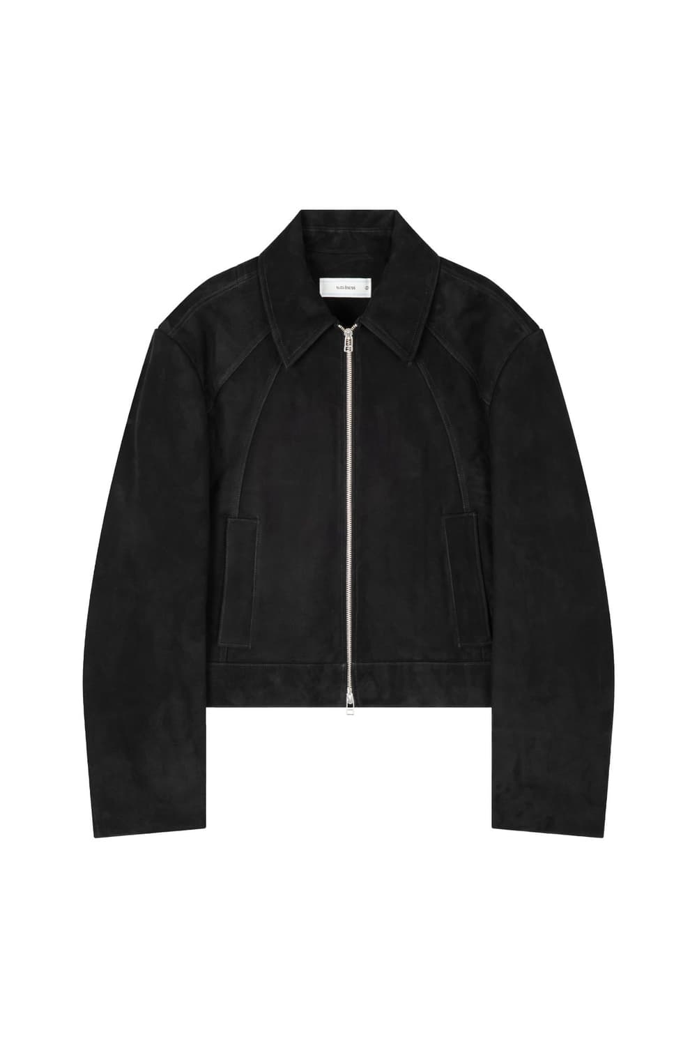 2) 웨이비니스 스웨이드 자켓 블랙 상품이미지1