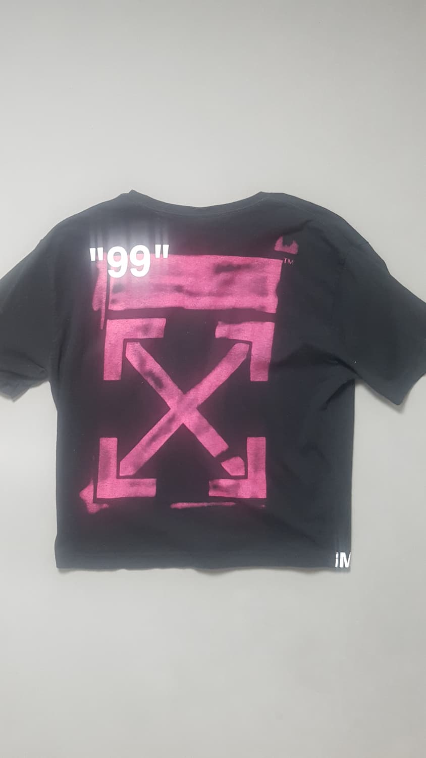 [S] 오프화이트 19SS 스텐실 오버핏 티셔츠 리폼  상품이미지1