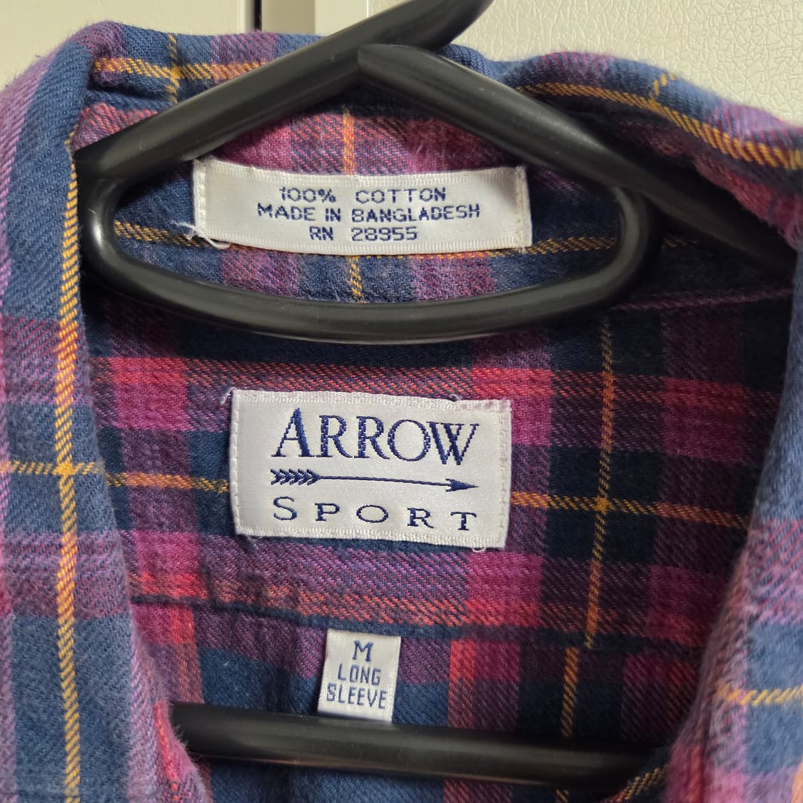 Arrow 아메리칸 체크 셔츠 L(100) 상품이미지3