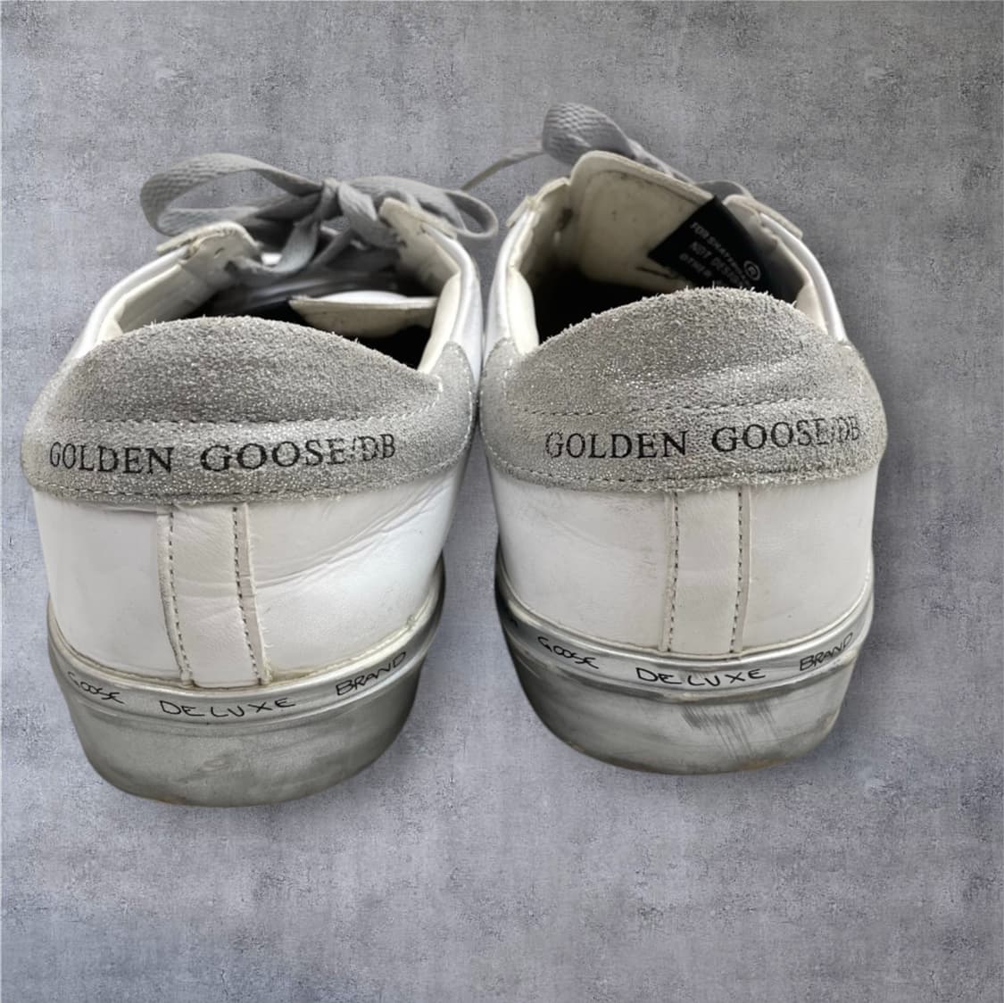 골든구스 Golden goose 화이트 실버 하이스타 스니커즈 39 상품이미지8