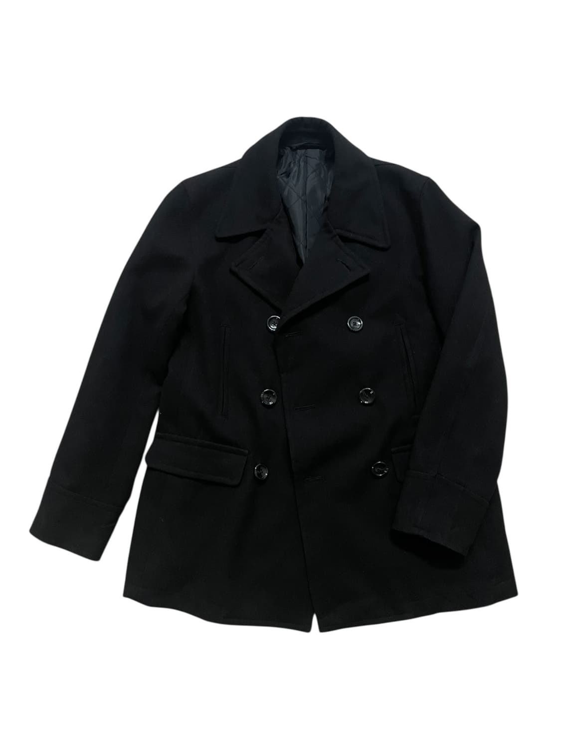 더블브레스트 하이넥 피코트 M 나폴레옹핀터레스트유니섹스아카이브에디슬리먼 상품이미지9