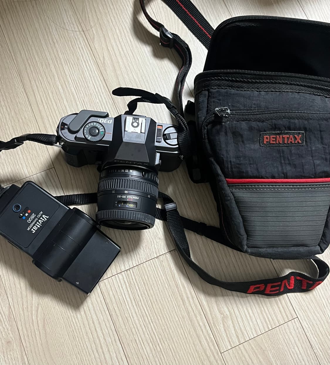 Pentax p30t 필름카메라 35-80mm렌즈 상품이미지4